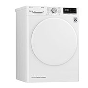 LG Trockner (8 kg, EEK A++) mit Dual Inverter Wärmepumpentechnologie & selbstreinigendem Kondensator I V3RT8N, V3RT8N