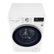 LG Waschmaschine Weiß (9 kg, 1.600 U./Min., EEK A) mit AI DD®, ThinQ® & TurboWash®360° | F6WV709P1, F6WV709P1